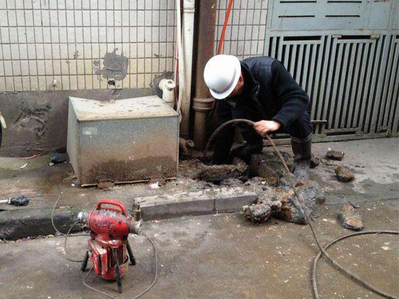 青川疏通下水道-洗菜池疏通