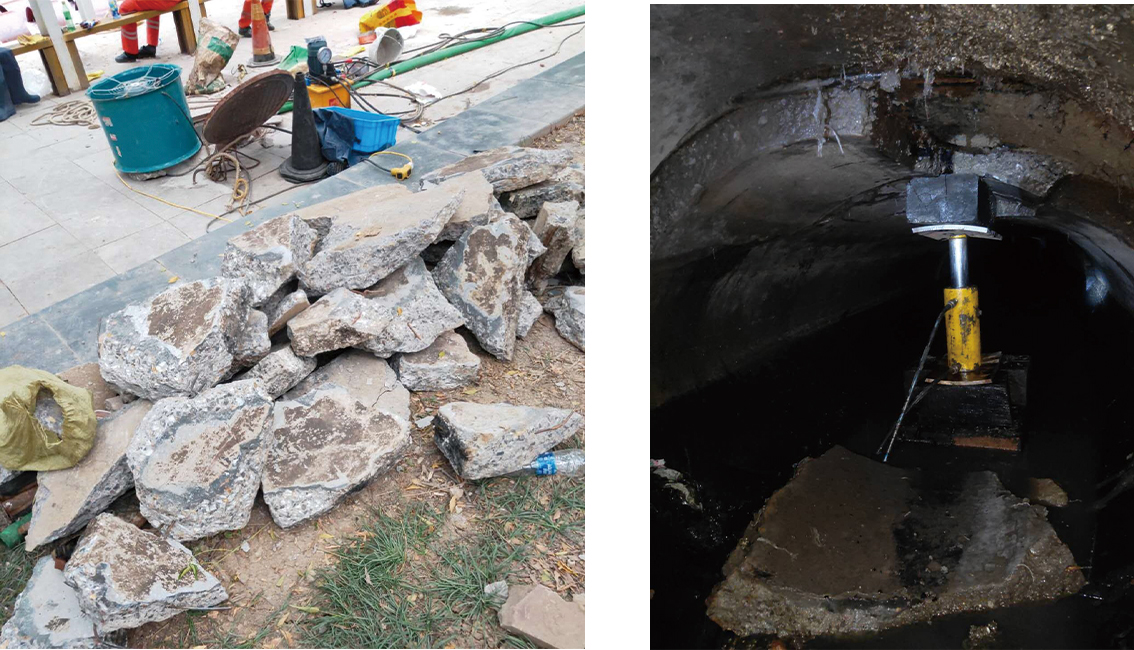 青川管道预处理